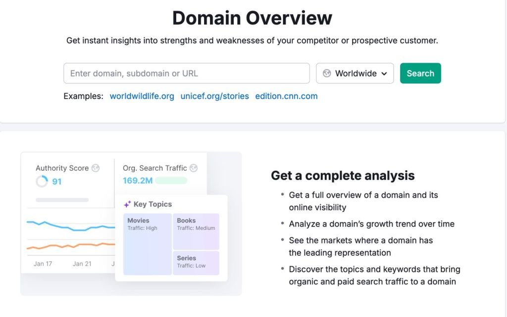 SEMrush Review 2025 – All-in-one SEO tool dashboard for marketers SEMrush Review 2025 – All-in-one SEO tool dashboard for marketers